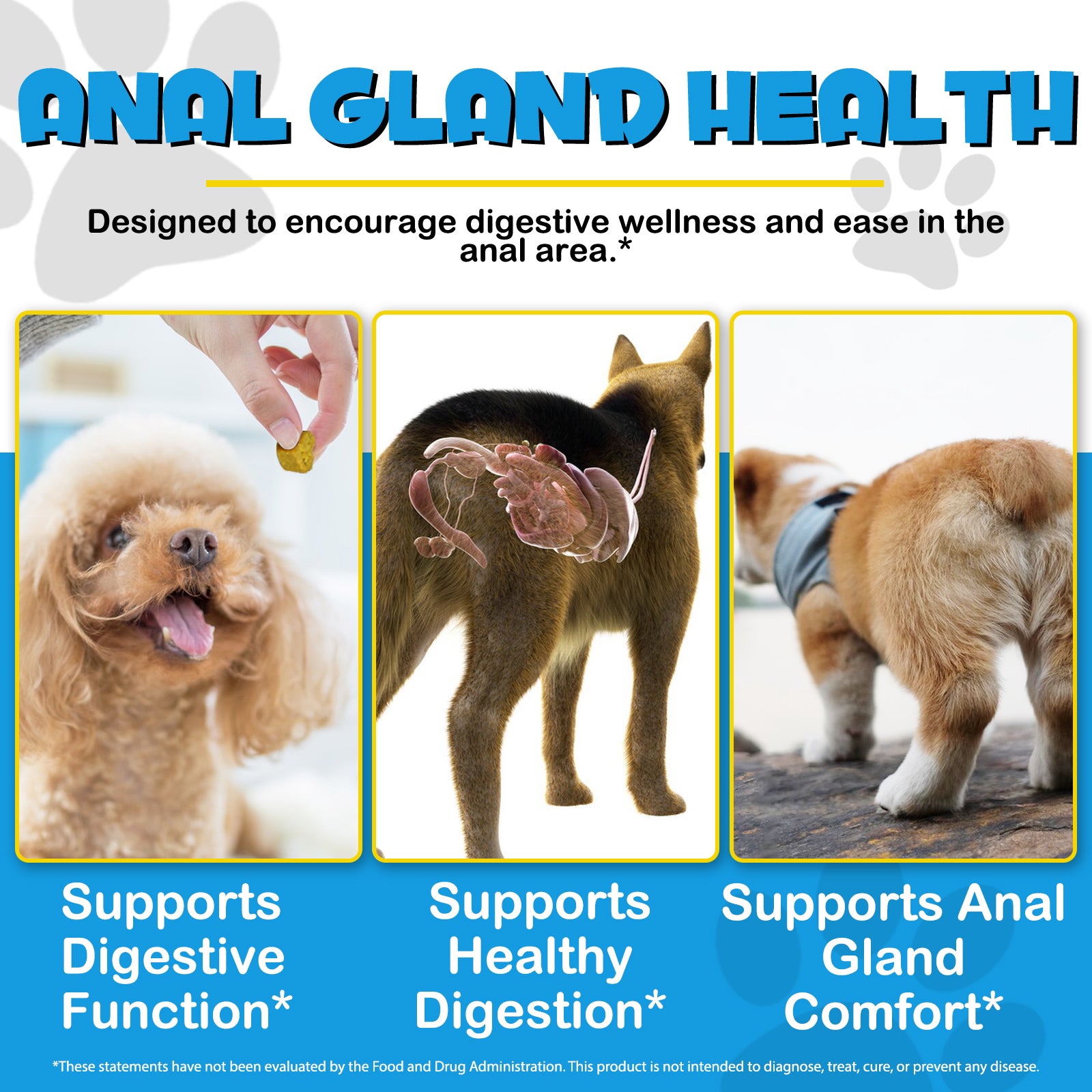 OlipetLabs Anal Gland Support Chews
