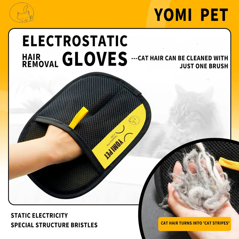 Woofy PET Haarentferner Elektrostatische Handschuhe